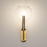 Бра Maytoni Status MOD333WL-01BS цвет плафона/подвески Прозрачный, цвет арматуры Латунь-1