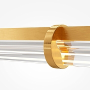 Подвесной светильник Maytoni Plume MOD340PL-L20BS3K цвет плафона/подвески Прозрачный, цвет арматуры Латунь-5