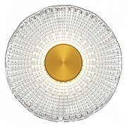 Накладной светильник Maytoni Sparkle MOD343WL-L5BS3K3 цвет плафона/подвески Прозрачный, цвет арматуры Латунь