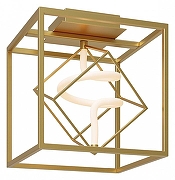 Накладной светильник Maytoni Membrane MOD345CL-L9BS3K цвет плафона/подвески Белый, Латунь, цвет арматуры Латунь