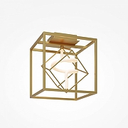 Накладной светильник Maytoni Membrane MOD345CL-L9BS3K цвет плафона/подвески Белый, Латунь, цвет арматуры Латунь-2