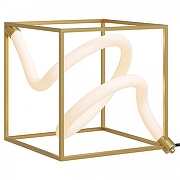 Настольная лампа Maytoni Membrane MOD345TL-L11BS3K цвет плафона/подвески Белый, Латунь, цвет арматуры Латунь