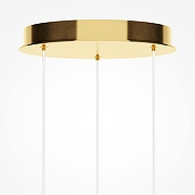 Подвесной светильник Maytoni Foresight MOD347PL-L24BS3K цвет плафона/подвески Прозрачный, цвет арматуры Латунь-8