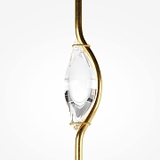 Подвесной светильник Maytoni Foresight MOD347PL-L8BS3K цвет плафона/подвески Прозрачный, цвет арматуры Латунь-6