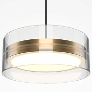 Подвесной светильник Maytoni Dress code MOD348PL-L18BBS3K цвет плафона/подвески Латунь, цвет арматуры Черный