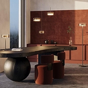 Подвесной светильник Maytoni Dress code MOD348PL-L18BBS3K цвет плафона/подвески Латунь, цвет арматуры Черный-9