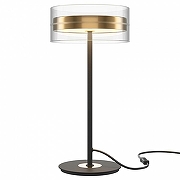 Настольная лампа Maytoni Dress code MOD348TL-L14BBS3K цвет плафона/подвески Латунь, цвет арматуры Черный