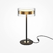 Настольная лампа Maytoni Dress code MOD348TL-L14BBS3K цвет плафона/подвески Латунь, цвет арматуры Черный-1