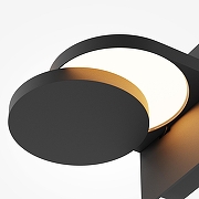 Бра Maytoni Flap MOD354WL-L12B3K цвет плафона/подвески Белый, Черный, цвет арматуры Черный-5