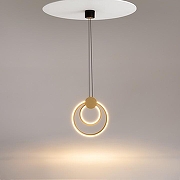 Подвесной светильник Maytoni L1nk MOD357PL-L14BS3K цвет плафона/подвески Белый, Латунь, цвет арматуры Латунь, Черный-4