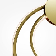 Подвесной светильник Maytoni L1nk MOD357PL-L14BS3K цвет плафона/подвески Белый, Латунь, цвет арматуры Латунь, Черный-5