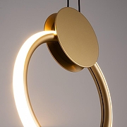 Подвесной светильник Maytoni L1nk MOD357PL-L20BS3K цвет плафона/подвески Белый, Латунь, цвет арматуры Латунь, Черный-5