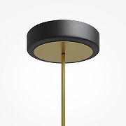 Светильник на штанге Maytoni Link MOD357PL-L40BS3K цвет плафона/подвески Белый, Латунь, цвет арматуры Латунь, Черный-4