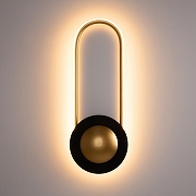 Бра Maytoni L1nk MOD357WL-L16BS3K1 цвет плафона/подвески Белый, Латунь, цвет арматуры Латунь, Черный-4