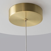 Подвесной светильник Maytoni S1rocco MOD359PL-L6BS3K цвет плафона/подвески Белый, цвет арматуры Латунь-9