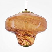 Подвесной светильник Maytoni S1rocco MOD359PL-L6BS3K1 цвет плафона/подвески Оранжевый, цвет арматуры Латунь-2