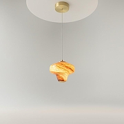 Подвесной светильник Maytoni S1rocco MOD359PL-L6BS3K1 цвет плафона/подвески Оранжевый, цвет арматуры Латунь-5