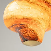 Подвесной светильник Maytoni S1rocco MOD359PL-L6BS3K1 цвет плафона/подвески Оранжевый, цвет арматуры Латунь-8