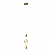 Подвесной светильник Maytoni Pharao MOD361PL-L22BS3K цвет плафона/подвески Прозрачный, цвет арматуры Латунь, Черный-1