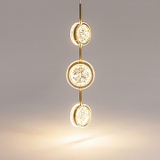 Подвесной светильник Maytoni Pharao MOD361PL-L22BS3K цвет плафона/подвески Прозрачный, цвет арматуры Латунь, Черный-3