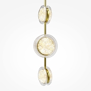 Подвесной светильник Maytoni Pharao MOD361PL-L22BS3K цвет плафона/подвески Прозрачный, цвет арматуры Латунь, Черный-5