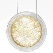 Подвесной светильник Maytoni Pharao MOD361PL-L7BS3K1 цвет плафона/подвески Прозрачный, цвет арматуры Латунь, Черный