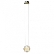 Подвесной светильник Maytoni Pharao MOD361PL-L7BS3K1 цвет плафона/подвески Прозрачный, цвет арматуры Латунь, Черный-1