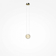 Подвесной светильник Maytoni Pharao MOD361PL-L7BS3K1 цвет плафона/подвески Прозрачный, цвет арматуры Латунь, Черный-2