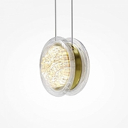 Подвесной светильник Maytoni Pharao MOD361PL-L7BS3K1 цвет плафона/подвески Прозрачный, цвет арматуры Латунь, Черный-3