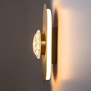 Накладной светильник Maytoni Pharao MOD361WL-L20BS3K цвет плафона/подвески Прозрачный, цвет арматуры Латунь-4