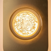 Накладной светильник Maytoni Pharao MOD361WL-L20BS3K цвет плафона/подвески Прозрачный, цвет арматуры Латунь-8