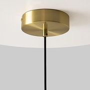 Подвесной светильник Maytoni Brosche MOD362PL-L10GR3K цвет плафона/подвески Белый, цвет арматуры Латунь-6