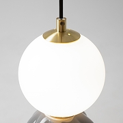 Подвесной светильник Maytoni Brosche MOD362PL-L10GR3K цвет плафона/подвески Белый, цвет арматуры Латунь-7