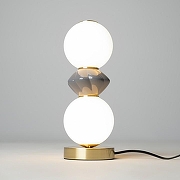 Настольная лампа Maytoni Brosche MOD362TL-L10GR3K цвет плафона/подвески Белый, цвет арматуры Латунь-3