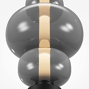 Настольная лампа Maytoni Atmos MOD364TL-L15B3K цвет плафона/подвески Светло-серый, цвет арматуры Черный-6