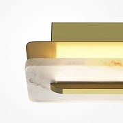 Накладной светильник Maytoni Albatre MOD366WL-L18BS3K цвет Белый, Латунь-4