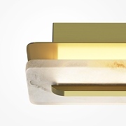 Накладной светильник Maytoni Albatre MOD366WL-L9BS3K цвет плафона/подвески Белый, цвет арматуры Латунь-3