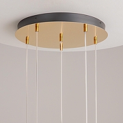 Подвесной светильник Maytoni B1ology MOD367PL-L18BBSK цвет плафона/подвески Прозрачный, цвет арматуры Латунь-10