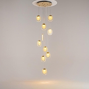 Подвесной светильник Maytoni B1ology MOD367PL-L30BBSK цвет плафона/подвески Прозрачный, цвет арматуры Латунь-5