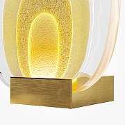 Бра Maytoni B1ology MOD367WL-L3BSK цвет плафона/подвески Прозрачный, цвет арматуры Латунь-4