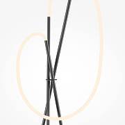 Торшер Maytoni Crochet MOD369FL-L36B3K цвет арматуры Белый, Черный-3