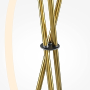 Торшер Maytoni Crochet MOD369FL-L36BS3K цвет арматуры Белый, Латунь-5