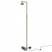 Торшер Maytoni Pikant MOD372FL-L10BS3K цвет плафона/подвески Латунь, цвет арматуры Латунь, Черный