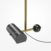 Торшер Maytoni Pikant MOD372FL-L10BS3K цвет плафона/подвески Латунь, цвет арматуры Латунь, Черный-6