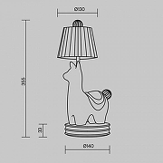 Настольная лампа Maytoni Senor Alpaca MOD377TL-L5W3K цвет плафона/подвески Белый, цвет арматуры Белый-13