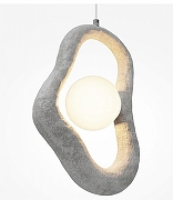 Подвесной светильник Maytoni Opus MOD380PL-01GR цвет плафона/подвески Белый, цвет арматуры Серый