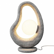 Настольная лампа Maytoni Opus MOD380TL-01GR цвет плафона/подвески Белый, цвет арматуры Серый