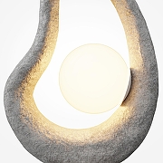 Настольная лампа Maytoni Opus MOD380TL-01GR цвет плафона/подвески Белый, цвет арматуры Серый-3