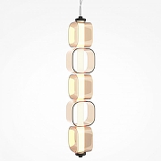 Подвесной светильник Maytoni Ritmo MOD381PL-L30B3K цвет плафона/подвески Оранжевый, цвет арматуры Черный