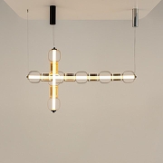 Подвесной светильник Maytoni Ritmo MOD381PL-L30B3K цвет плафона/подвески Оранжевый, цвет арматуры Черный-6